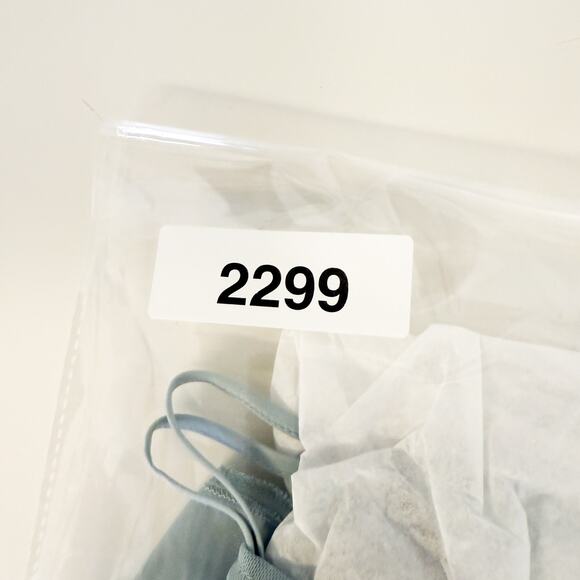 Intimately Free People Layered Cami Tank Top Satin Light Blue - Size S - Picture 9 of 9